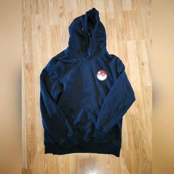 Denver Hayes Pokeball Patched Hoodie - Picture 1 of 2